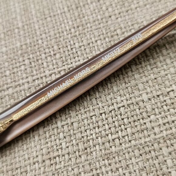 Michael Kors Women Eyeglasses Frame Half Rim Glasses Purple Tone MK312 210 Frame - Picture 11 of 12